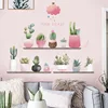 Garden Potted Plant Bonsai Flower Wall Stickers For Home Decor Living Room Kitchen PVC DIY Wall Decals Mural Room Decoration ► Photo 3/6