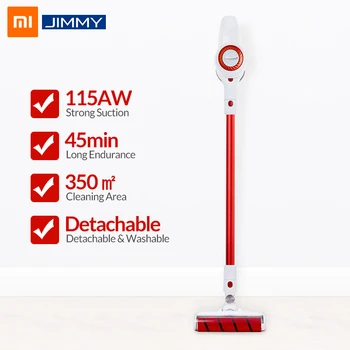 

JIMMY JV51 Handheld Cordless Vacuum Cleaner For Home Portable Wireless 115AW Suction Carpet Sweep Clean Mi Dust Collector