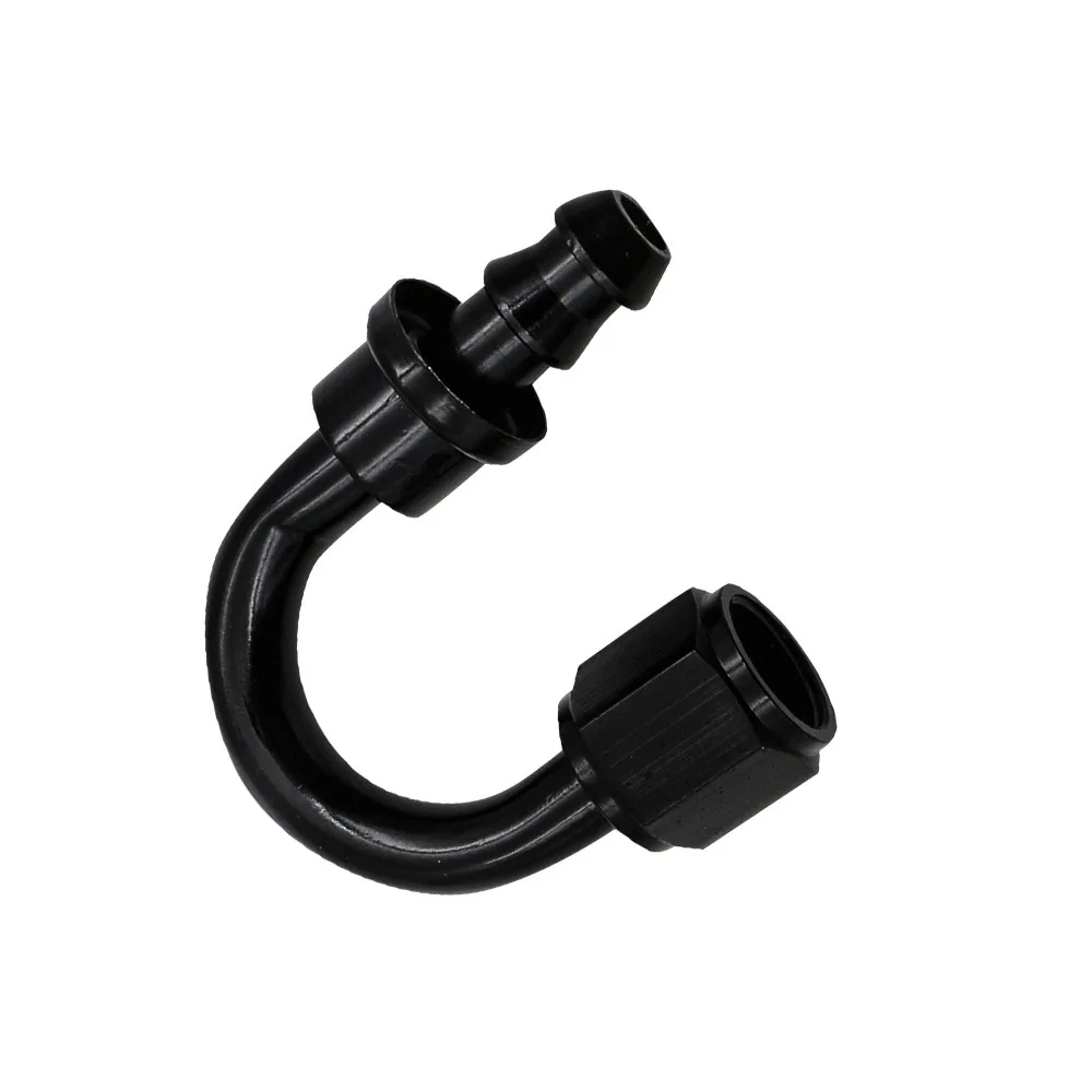 

1PC 0° 45° 90° 180°Car Modification Parts Oil Pipe Inverted Plug Joint Aluminum Alloy Rotary Adapter