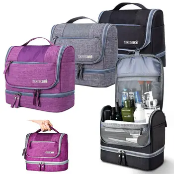 

Multifunction Large Outdoor Travel Storage Bag Folding Toiletry Organiser Convenient Hanging Wash Bag Makeup Cosmetic Case