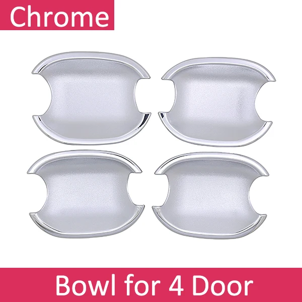 Chrome ABS Door Handle Decoration Set For Peugeot 206 4 High Quality  Protection Bowl From Signal911, $27.54