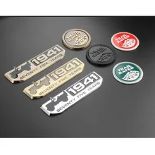 ^^Best Offers 1941 Seventy Five Years Aluminum Alloy Car Sticker 1 badge emblem Vintage 1941 logo for Jeep Wrangler Cherokee Renegade Grand 4 ^^Best Offers 1941 Seventy Five Years Aluminum Alloy Car Sticker 1 badge emblem Vintage 1941 logo for Jeep Wrangler Cherokee Renegade Grand 4