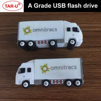 

New Model Soft PVC truck usb flash drive 16GB 32GB 64GB memory stick with logo printing flash pendrive