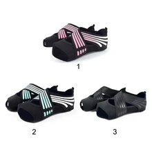 Женские нескользящие носки для йоги, фитнеса, топ для занятия танцами Пилатес, домашние противоскользящие носки для йоги, носки для тренажёрного зала, спортивные носки, новинка