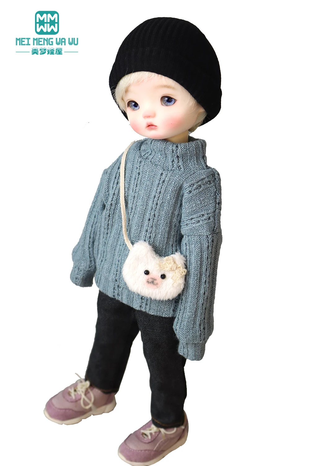 Fits 28cm-30cm 1/6 BJD Clothes YOSD Toys Spherical Joint Doll Fashion Pink Fruit Leggings