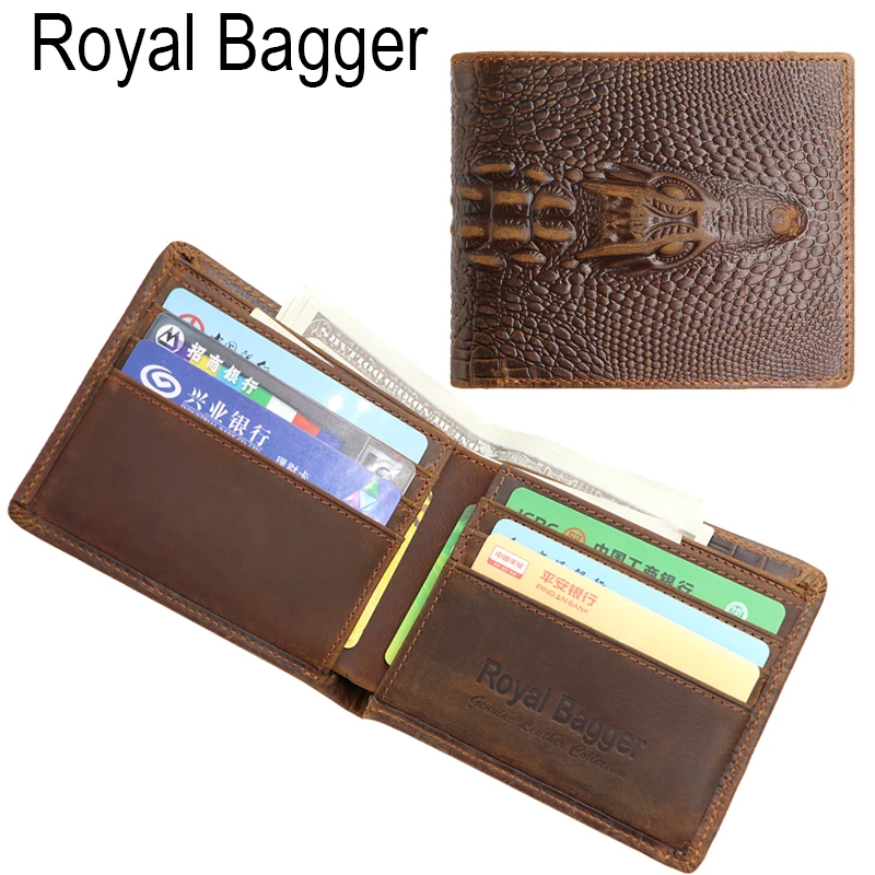 Coffee Royal Bagger, супер хит, Италия, натуральная коровья кожа, зажим для карт, карман, короткий кошелек для мужчин, Бизнес Стиль, Повседневный, модный кошелек - Цвет: Coffee