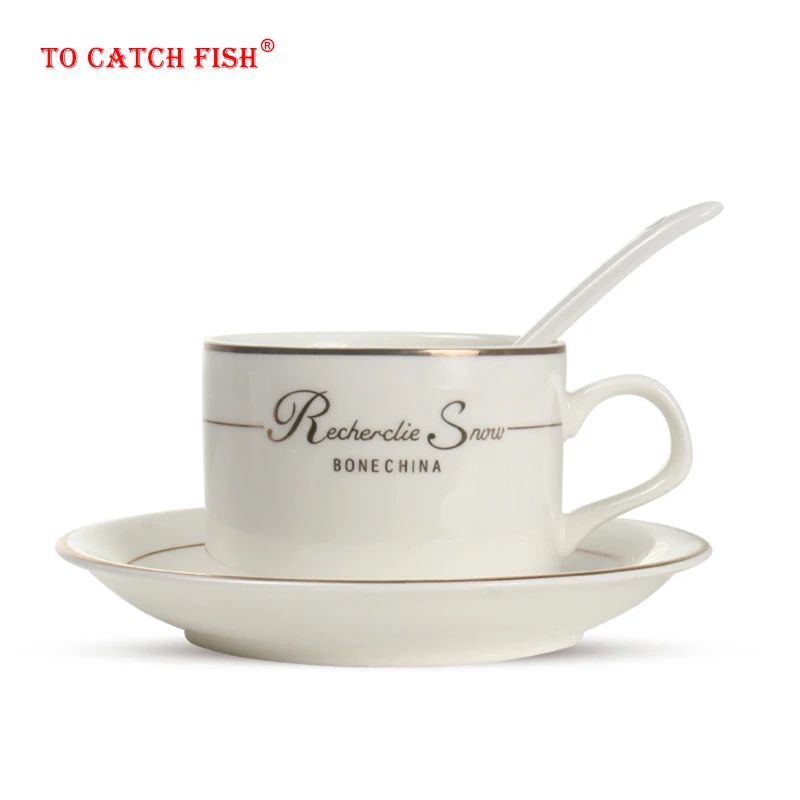 

Creative Gift European Royal Coffee Cups set,Include 1 TeaCup 1 Saucer 1 Spoon, Advanced Porcelain Mug For Afternoon tea set