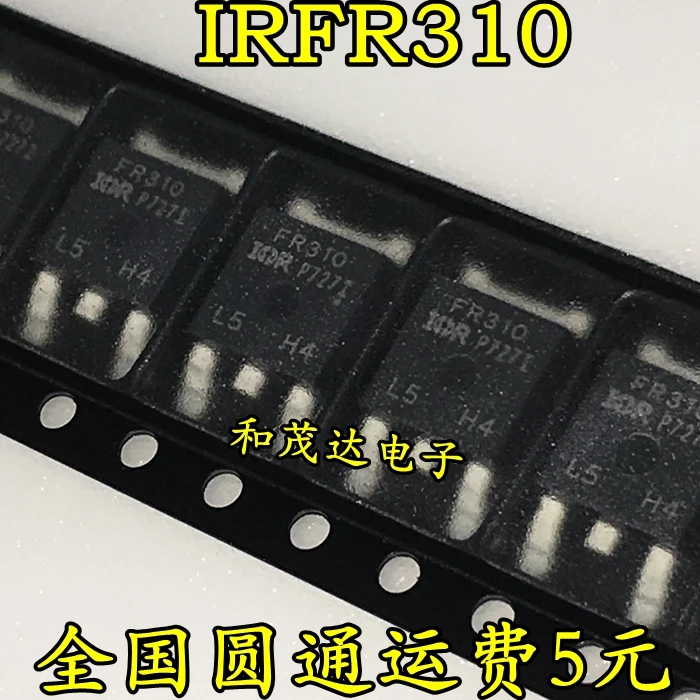 10 шт./лот IRFR310TR FR310 1.7A/400CV в 252 на