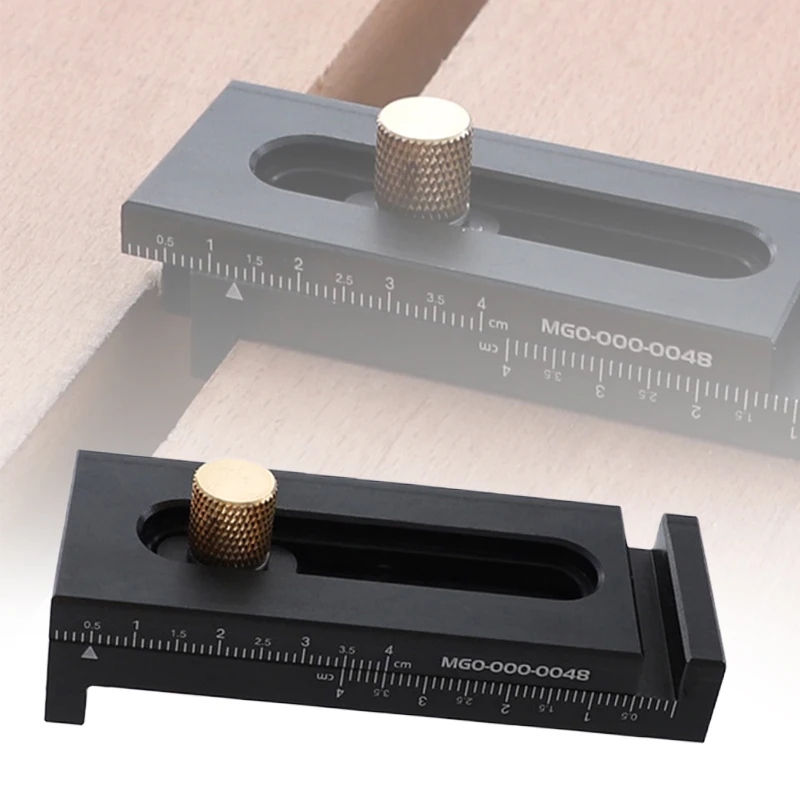 1*saw Seam Regulator Carpentry Ruler Saw Sewing Gauge Feeler Slot