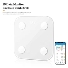 Bluetooth Weight Scale Body Fat Bathroom Scales Fully Sealed High-Precision Pole Piece Digital Scale With Smartphone APP Fitness
