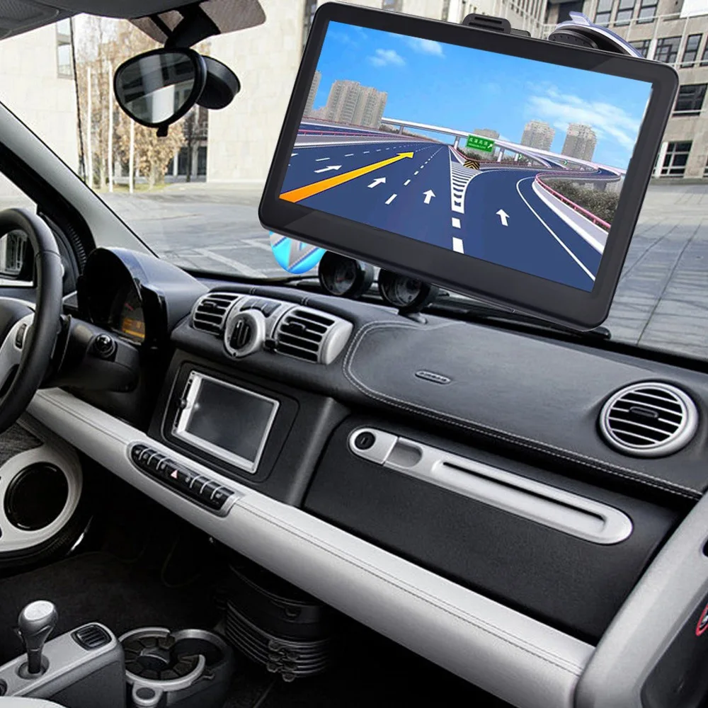 7 дюймовый автомобильный GPS навигатор с сенсорным экраном 800*480 USB встроенный