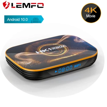 

LEMFO Android 10.0 TV Box RK3318 4G RAM 128G ROM USB 3.0 TV BOX 4K HDR10 Support Google YouTube Support IPTV Smart TV Box