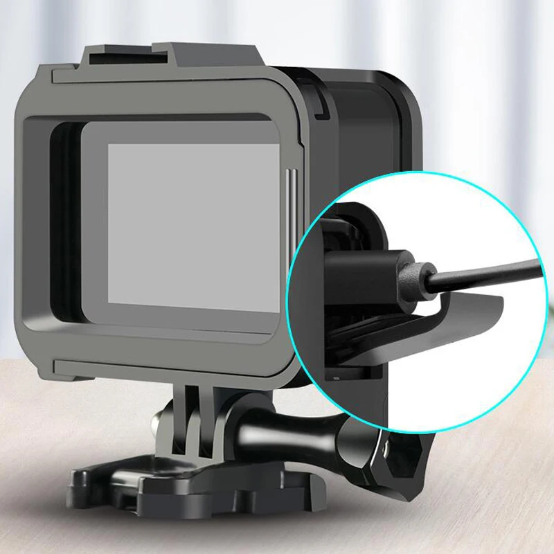 Для GoPro аксессуары GoPro Hero 8 черная защитная рамка чехол для видеокамеры Корпус чехол крепление для GoPro Hero 8 Экшн-камера