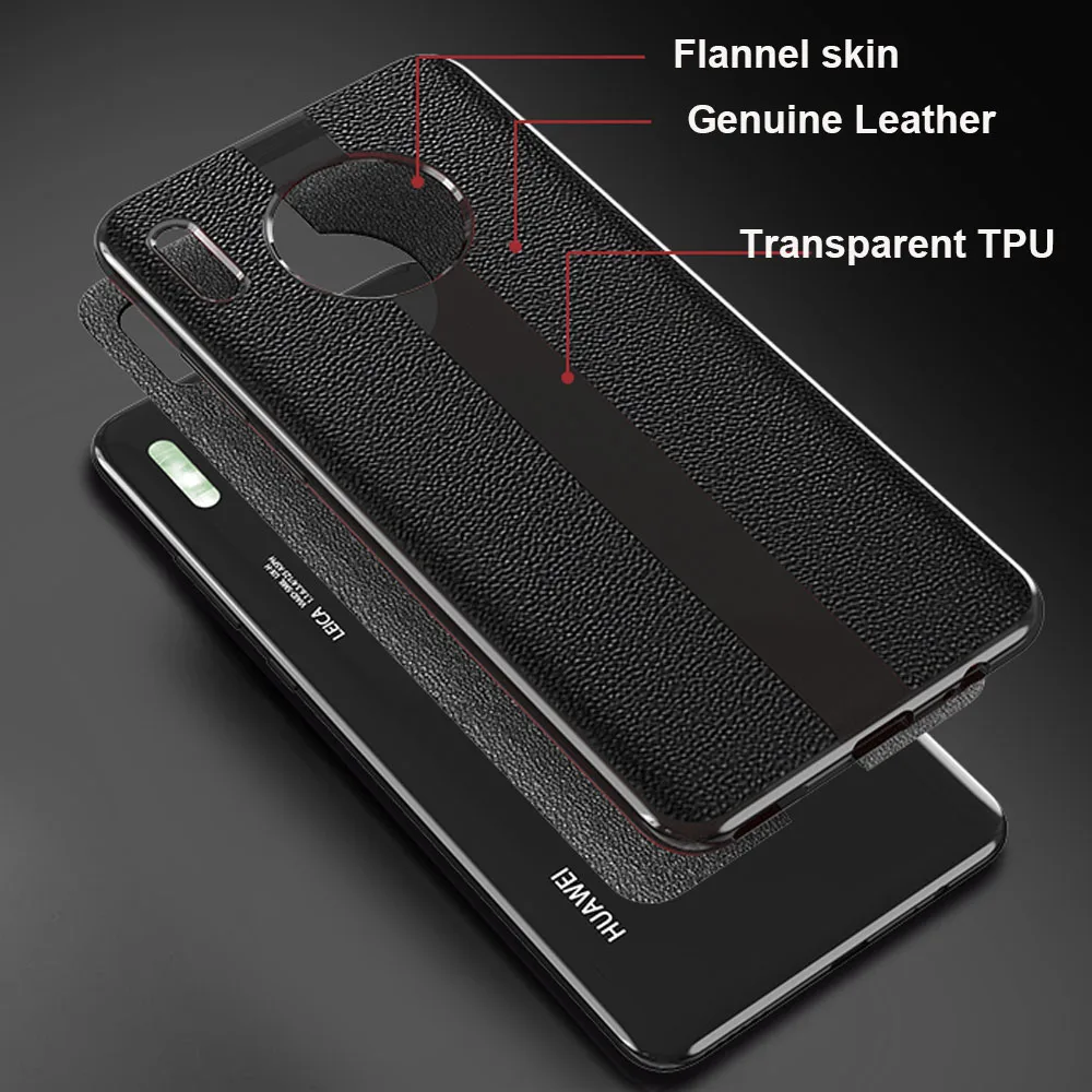 Для huawei mate 30 Pro чехол Роскошный чехол из натуральной кожи 360 Полный Чехол для huawei mate 30 чехол mate 20X чехол mate 20 pro Чехол