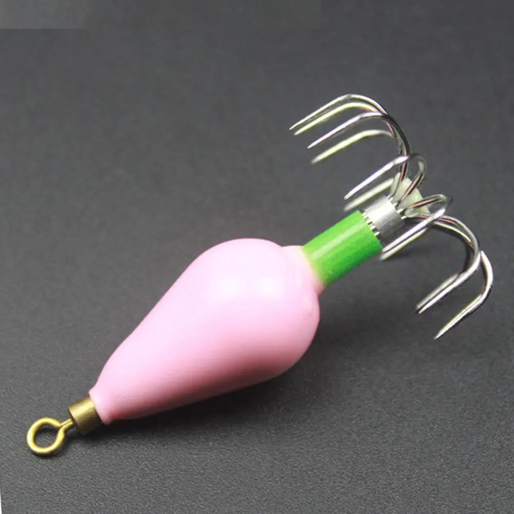 

AS 5Pcs Pesca Squid Baits Jig Hooks Luminous 30g37g45g53g60g67g75g Leurre 12 Needles Cuttlefish Fishing Lure Hook Bait Fishhook
