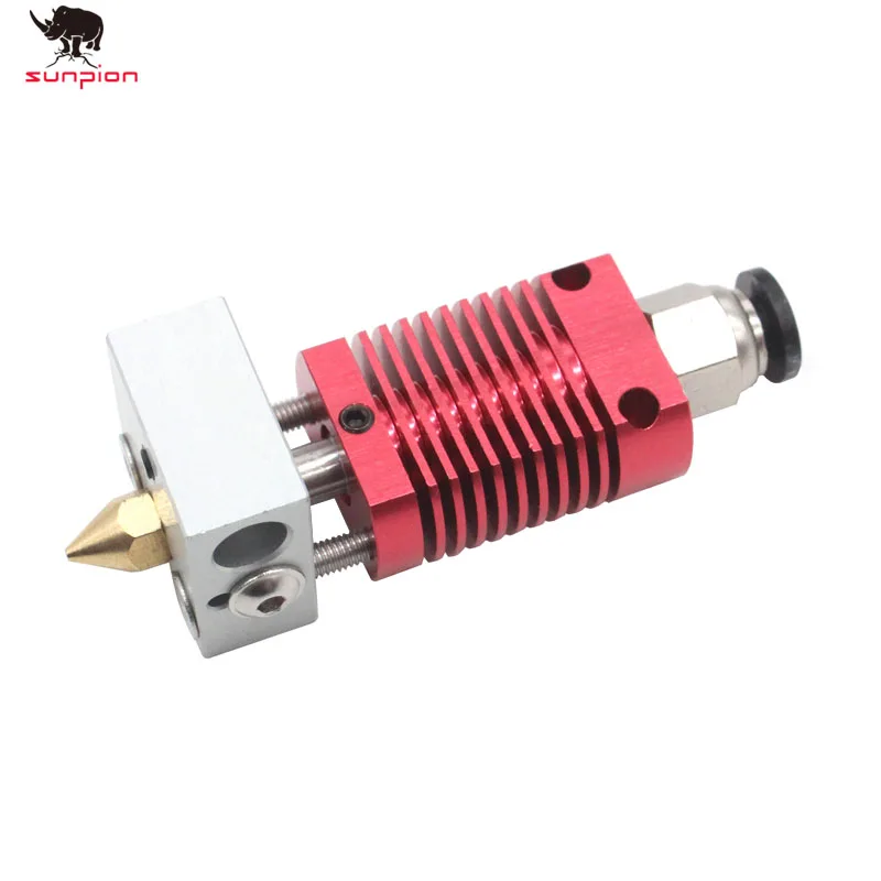 1.75mm to 0.4mm MK8 Nozzle Extruder Hot End 3D Printer Print Head Assembled Kit 
