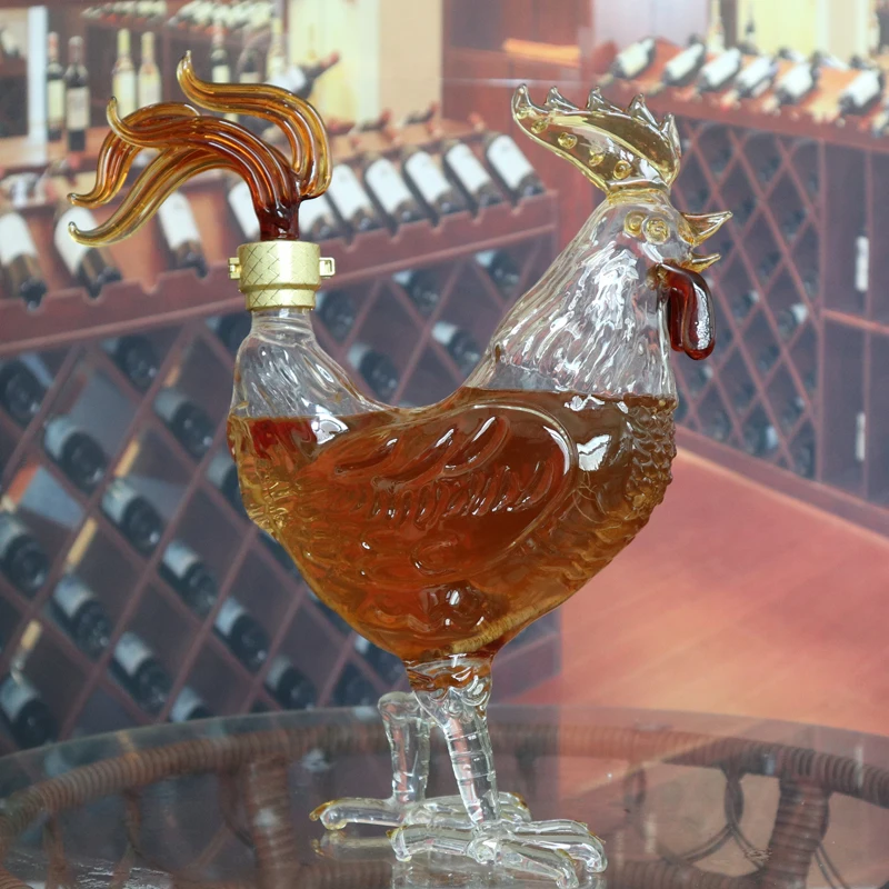Animal Whisky Decanter 750ml Top Quality Criativo