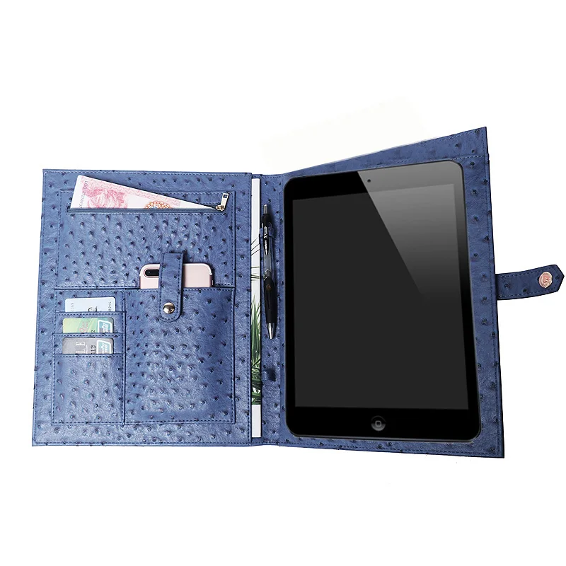 Модная Сумка для документов с узором питона Padfolio офиса женщин бизнес A4 держатель