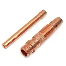 17x TIG сварочный фонарь короткие газа объектив Стекло чашки комплект расходных материалов для WP-17/18/26