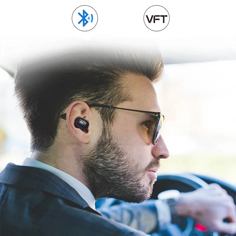 Bluedio Mini Bluetooth 5 0 спортивные наушники настоящие Беспроводные с зарядным устройством Hi 888|Наушники и гарнитуры|