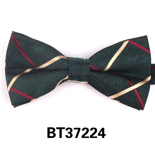 BT37224 Модный мужской галстук-бабочка, классический жаккардовый галстук-бабочка для мужчин, деловой Свадебный взрослый цветочный галстук-бабочка, костюм с бабочками, галстуки-бабочки - Цвет: BT37224