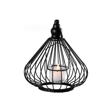 

Metal Candle Lantern Holders Moroccan Candlesticks Home Wedding Decoration Christmas Halloween Holiday Party Table 30ZT275