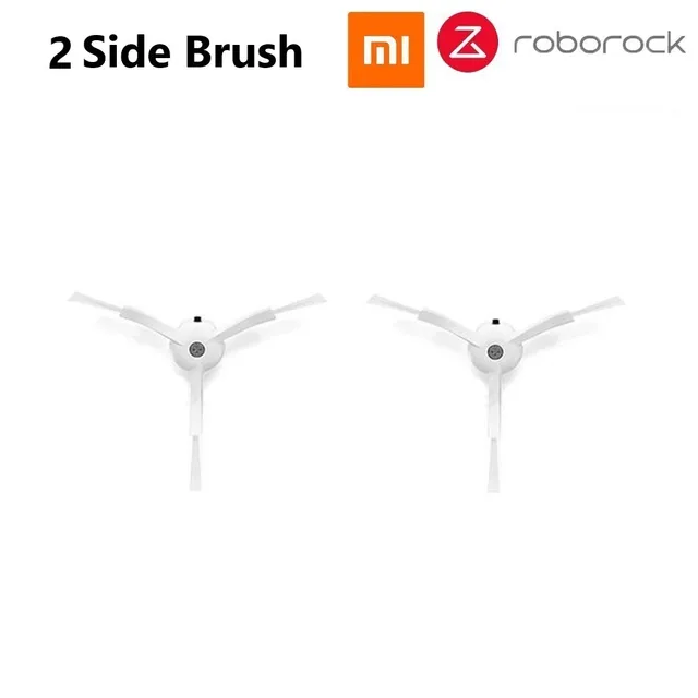 Xiaomi 1 1S Roborock S5 S6 MAX S6 Pure Accessories Vacuum Cleaner Parts Washable Mop Cloth HEPA Filter Main Brush Side Brush 2pcs
