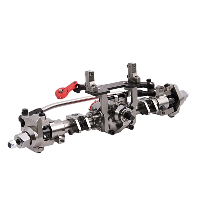 

SCX10 II Alloy Straight Complete Axle for 1/10 RC Crawler Car Axial SCX10 II 90046 90047 Upgrade Parts Front Axle Rear Axle