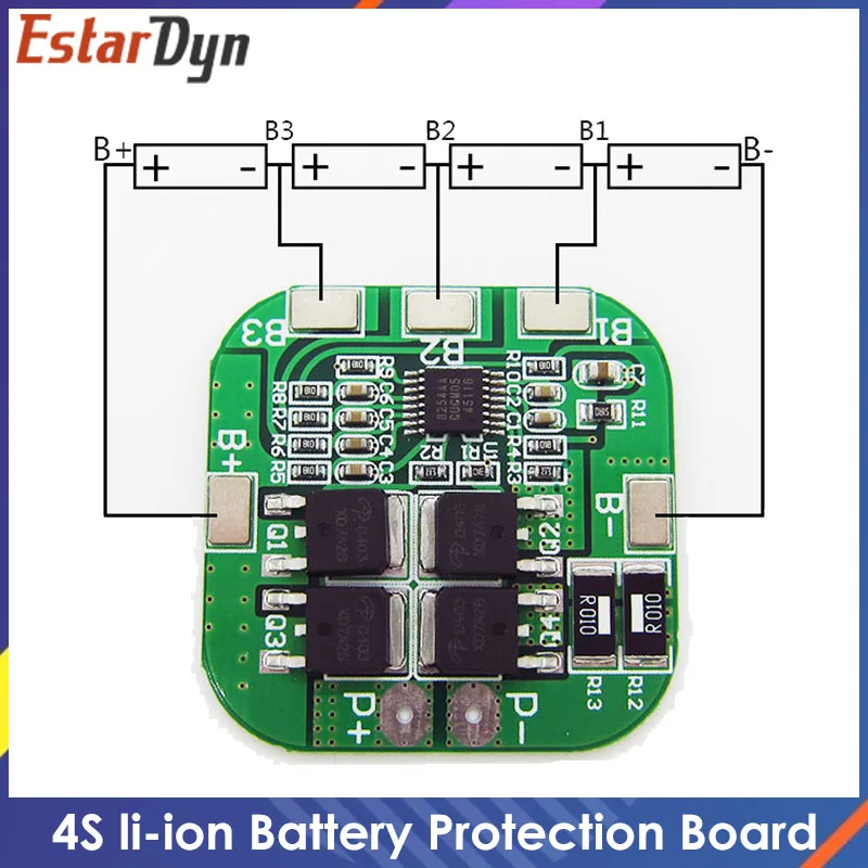 Фонарь 14 8 в/16 в 20A пиковая плата защиты литий-ионной батареи BMS PCM Bms Pcm для литиевой