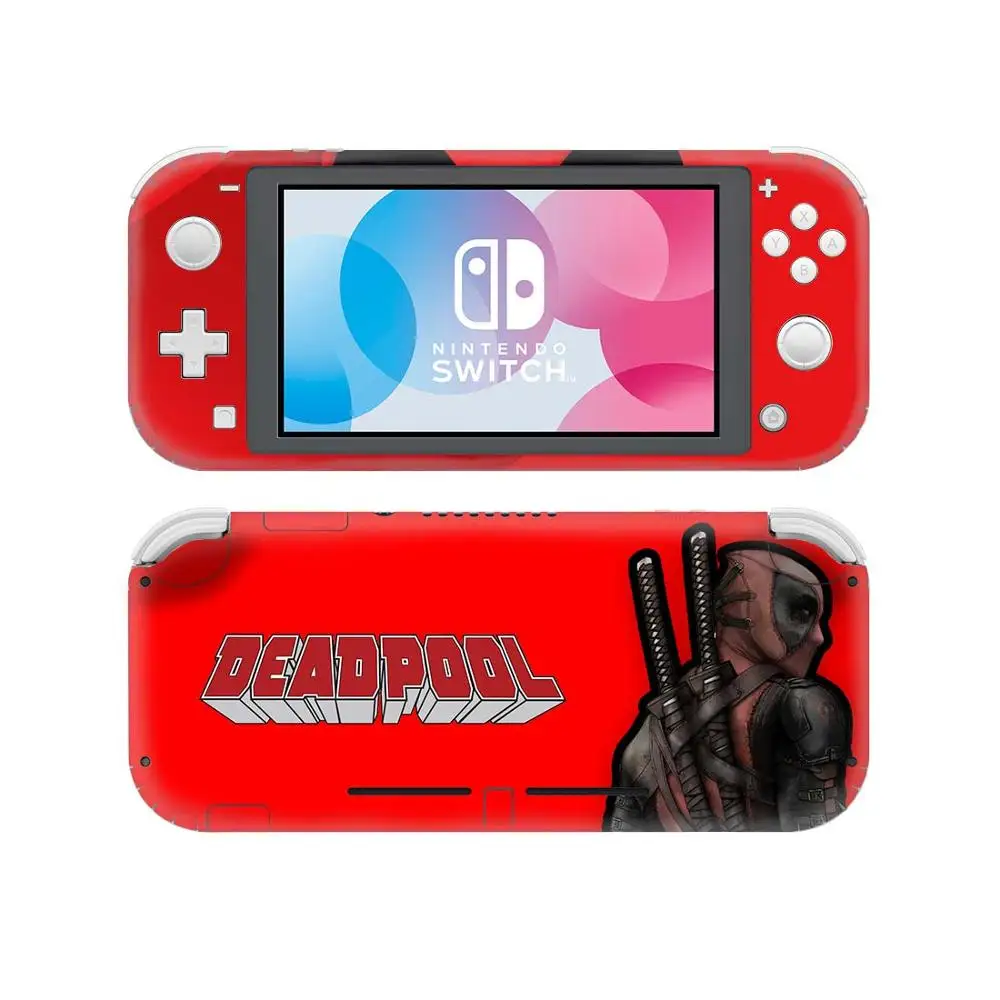Дэдпул наклейка на кожу для nintendo Switch Lite консоль и контроллер для nintendo Switch Lite NSL Защитная пленка для кожи виниловая - Цвет: YSNSL0629