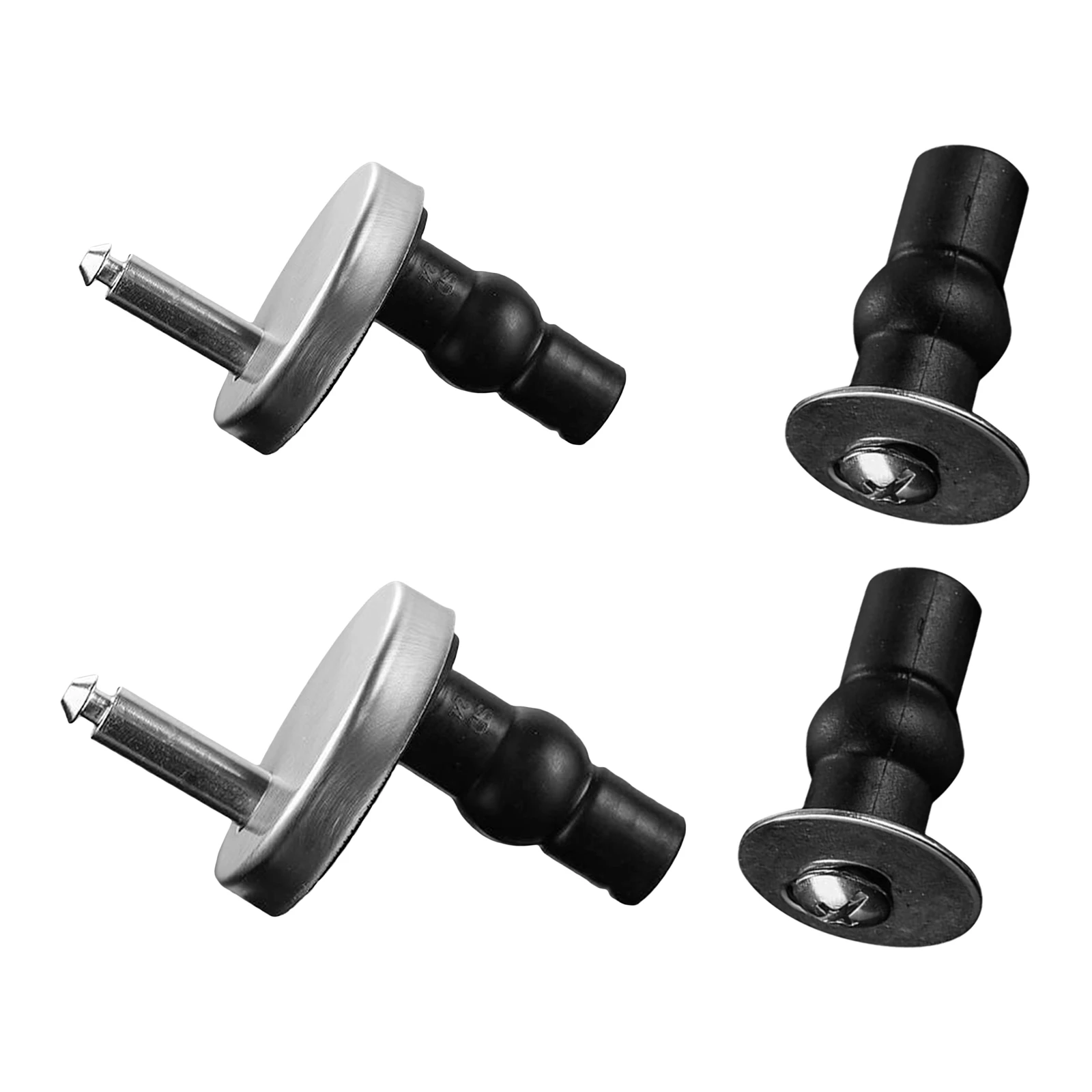 Replacement Toilet Seat Hinge Fitting Screw Anchoring Setscrew Pin for Most Standard toilet seats