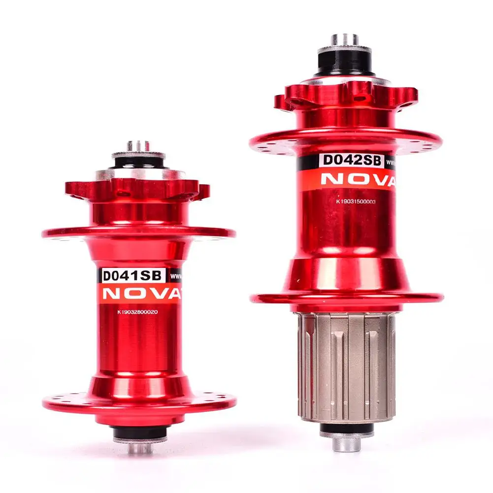 Billig 1 paar Novatec Hub D041SB D042SB Disc Karte Bremse MTB Mountainbike Hub Lager 24 28 32 36 Löcher Fahrrad naben