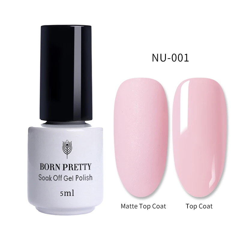 NU-001 Promotion BORN PRETTY Neon Matte Nail Gel Polish 6ml Fluorescent Green Yellow Colors Soak Off UV Gel Varnish Nail Art Gel - Цвет: NU-001