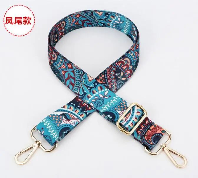 Free Shipping 2pcs Nylon Colored Belt Bags Strap DIY Accessories for Women Adjustable Shoulder Messenger Handbag Straps - Цвет: S002