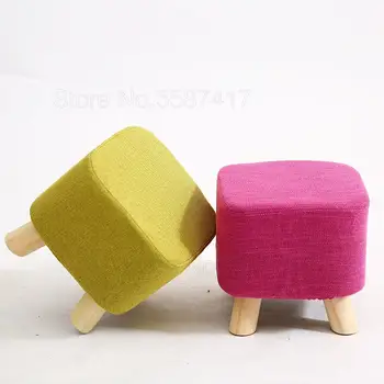 

Creative Stool Storage Shoes Bench Stool Block Calf Footstool Animal Storage Shoe Bench Sofa Foot Stool