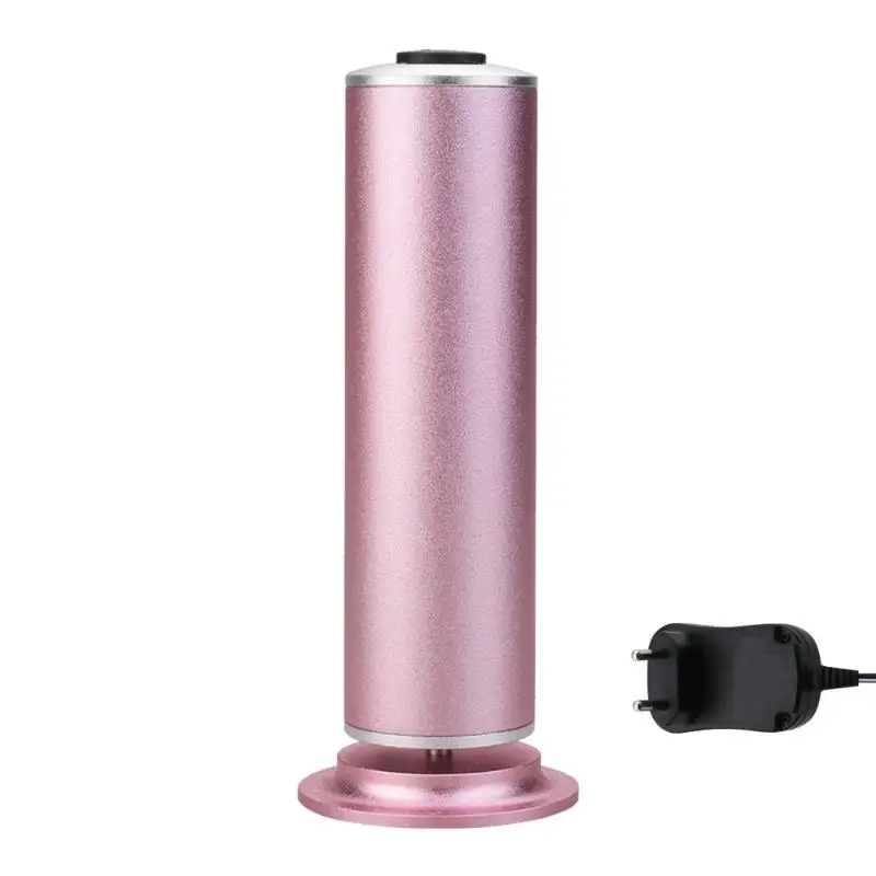 EU plug-Pink 12 В электрическая шлифовальная машина для ног шлифовальное средство для отшелушивания кожи Педикюр машина для ухода за ногами профессиональный маникюрный салонный инструмент - Цвет: EU plug-Pink