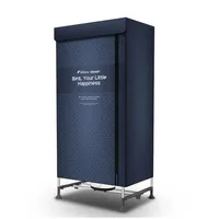 1000W 220V portable clothes dryer quick-drying clothes dryer electric clothes dryer double-layer household clothes dryer hanger 1