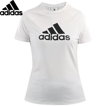 

Original Adidas New Arrival W CS AOP BACK T Short Sleeve Tops Breathable Women Round Collar Running Shirt DM2112