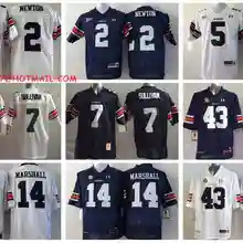 Stitiched, Auburn Tigers, Bo Jackson, Cameron Newton, Nick Marshall, DYER, Pat Sullivan, Lutzenkirchen Jersey