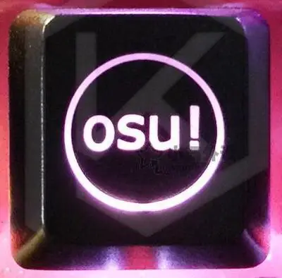 Аксессуары для клавиатуры 2 шт. подсветка колпачки OSU механическая клавиатура с