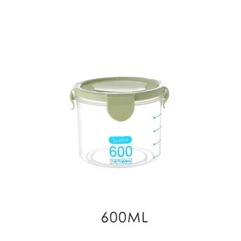 

Plastic Buckle Food Sealed Jar Kitchen Finishing Moisture-proof Food Storage Box Kitchen Storage Box Cereal Grain Bean Rice Stor