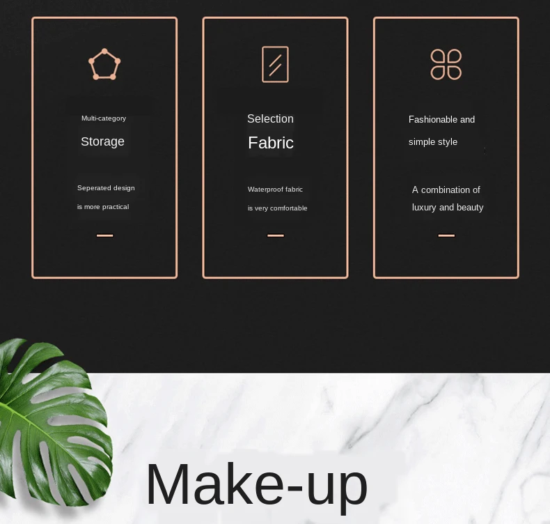 Womens Cosmetic bag organizer Brush Lipstick Eyebrow Pencil Portable Buggy and home Transparent desk Makeup for things storage