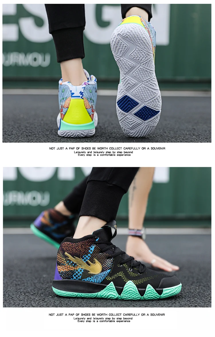 Баскетбольная обувь Kyrie 4, Баскетбольная обувь, мужские кроссовки, Bambas Hombre zapatillas hombre Deportiva Sport Li Ning Basket Zapatos