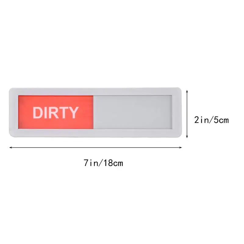 Магнит для посудомоечной машины чистый грязный знак Сильный индикатор магнита показывает, чистые ли блюда или грязные(серые