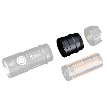 

1Pcs Fitorch ET25 P25 DIY Flashlight Extended Tube DIY From 26350 To 26650 Battery Tube Lamp Lantern Spotlight Torch Accessory