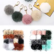 16 шт./компл. DIY искусственный мех енота меховым помпоном, головные уборы, меховыми помпонами для Для женщин детская шапочка Шапки шапки меха лисы мяч для обуви шапки сумки