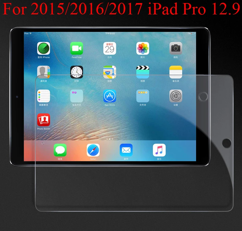 For 17 Ipad Pro 12 9 Inch A1670 A1671 A11 Tempered Glass Screen Protector Ipadpro 12 9 15 16 A1584 A1652 Screen Film Tablet Screen Protectors Aliexpress