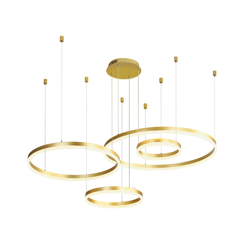 Luxury LED Chandeliers Lighting For Kitchen Living room Loft Hanging Chain Nordic Gold Chandelier Bedroom Lamp lustre industriel | Лампы и