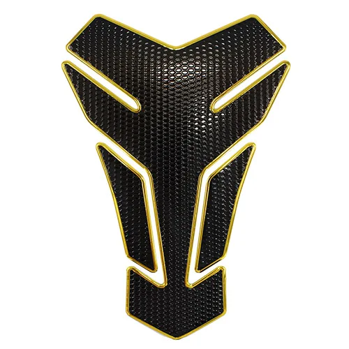 Glod Black Накладка на бак мотоцикла Наклейка на газовое топливо Защитная Наклейка для KTM Suzuki Kawasaki Yamaha Honda CBR650f CB1300 Duke YFZ Bandit 600 650 - Цвет: Glod Black