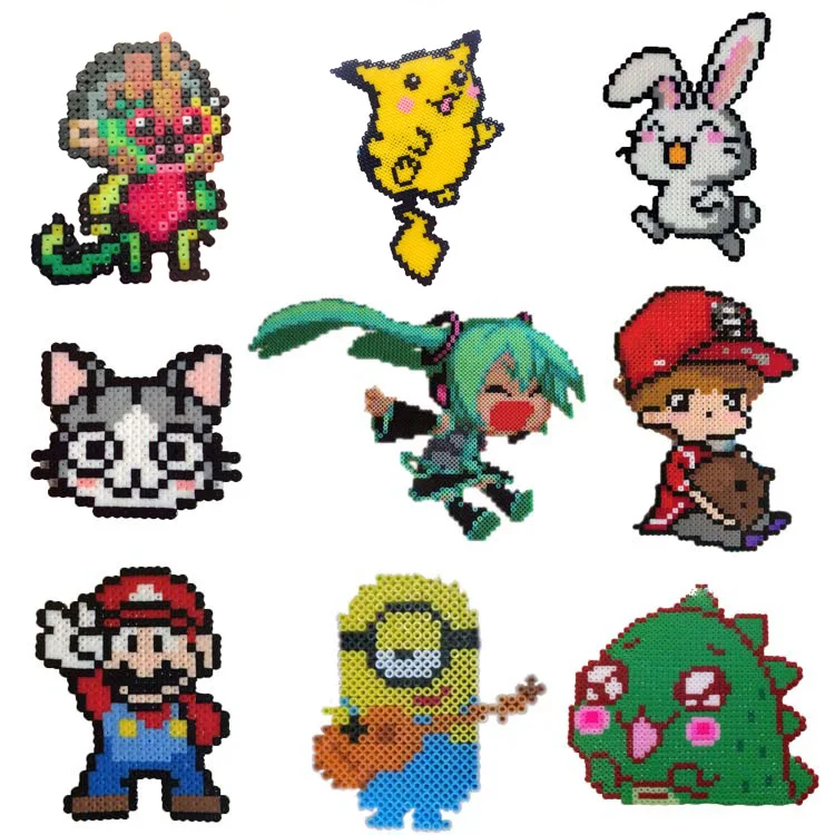 20 Colors Box Set Hama Beads Toys 5mm Perler Educational Kids Diy Toys Fuse Beads Plussize 2